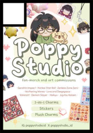 Poppy Studio circle cut